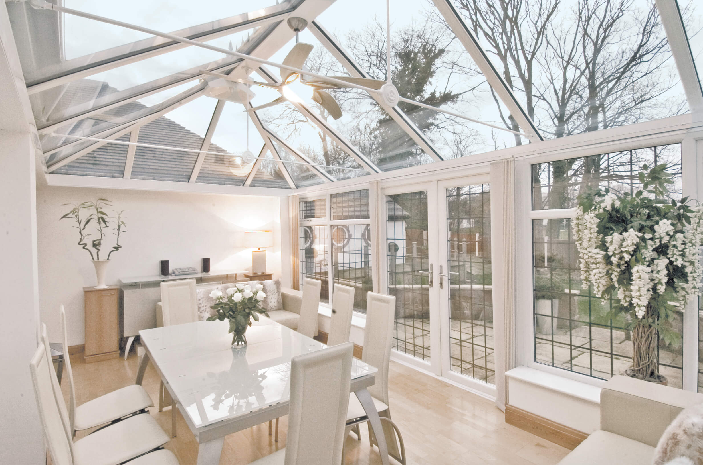 Glazed Extension with energy efficiency